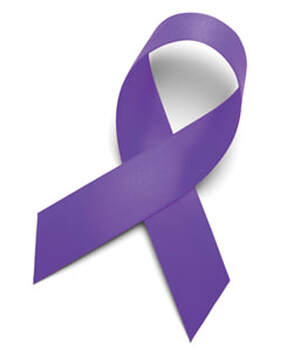 Pancreatic Cancer Ribbon 